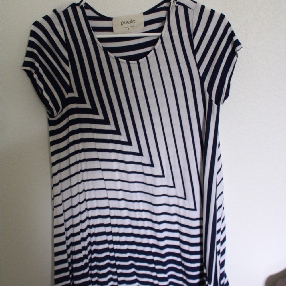 Anthropologie striped blouse